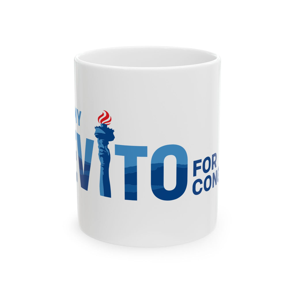 Campaign Mug – 'Devito for Congress' Ceramic Coffee Cup (11oz, 15oz)